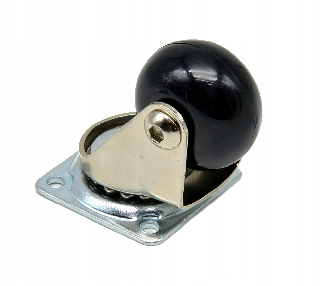 

Kółko meblowe obrotowe Gtv Czarne 35mm