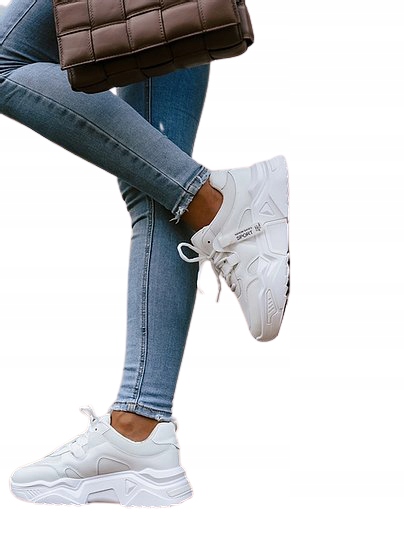 

Buty Sportowe Sneakersy Na Grubej Podeszwie Classy