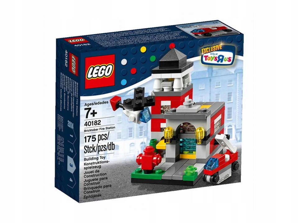 Zestaw LEGO 40182 Bricktober Fire Station CITY