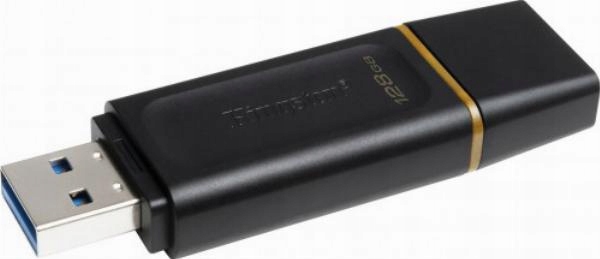 KINGSTON 128GB USB3.2 Gen1 DataTraveler Exodia (Black + Yellow) — 5