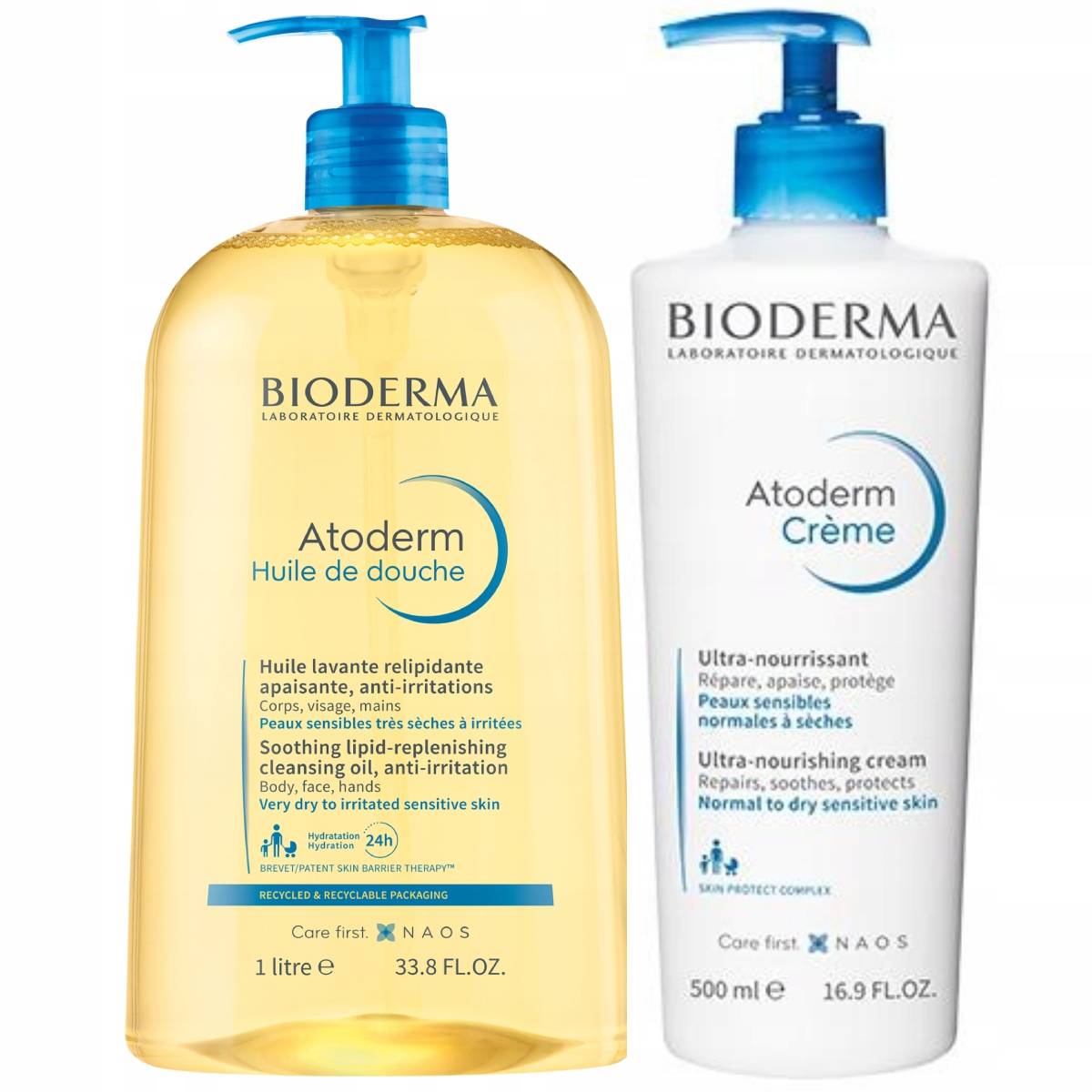 Bioderma Olejek Nawilżający Do Kąpieli 1L Krem Do Ciała Bioderma Ultra