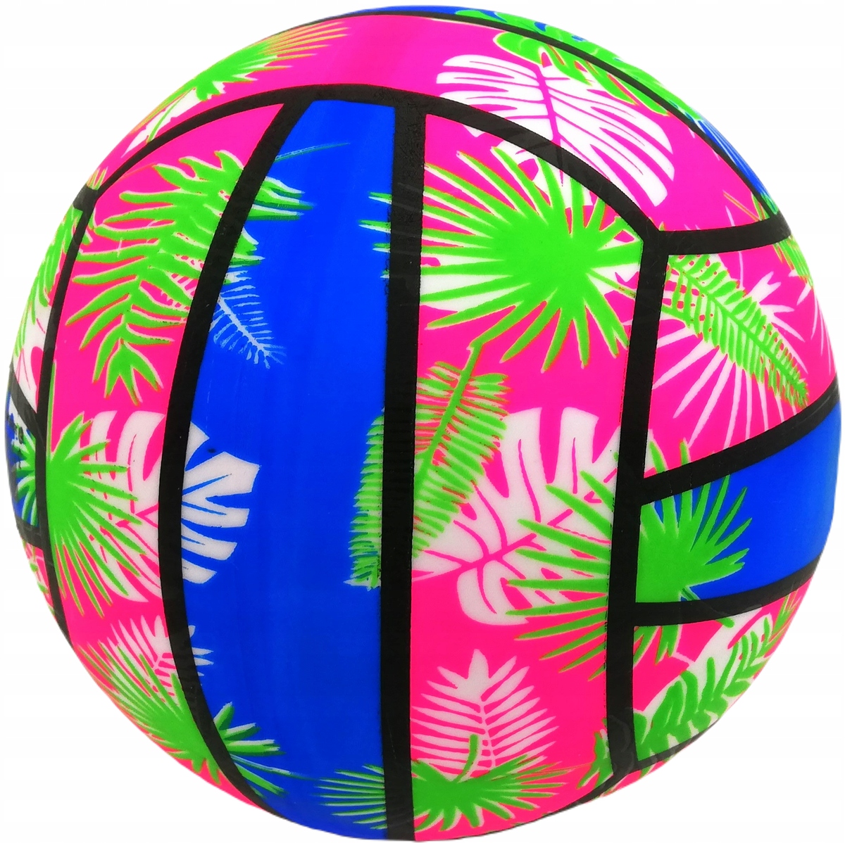 PIŁKA GUMOWA SIATKOWA DO GRY ZABAWY DLA DZIECI 15CM ENERO HAWAII