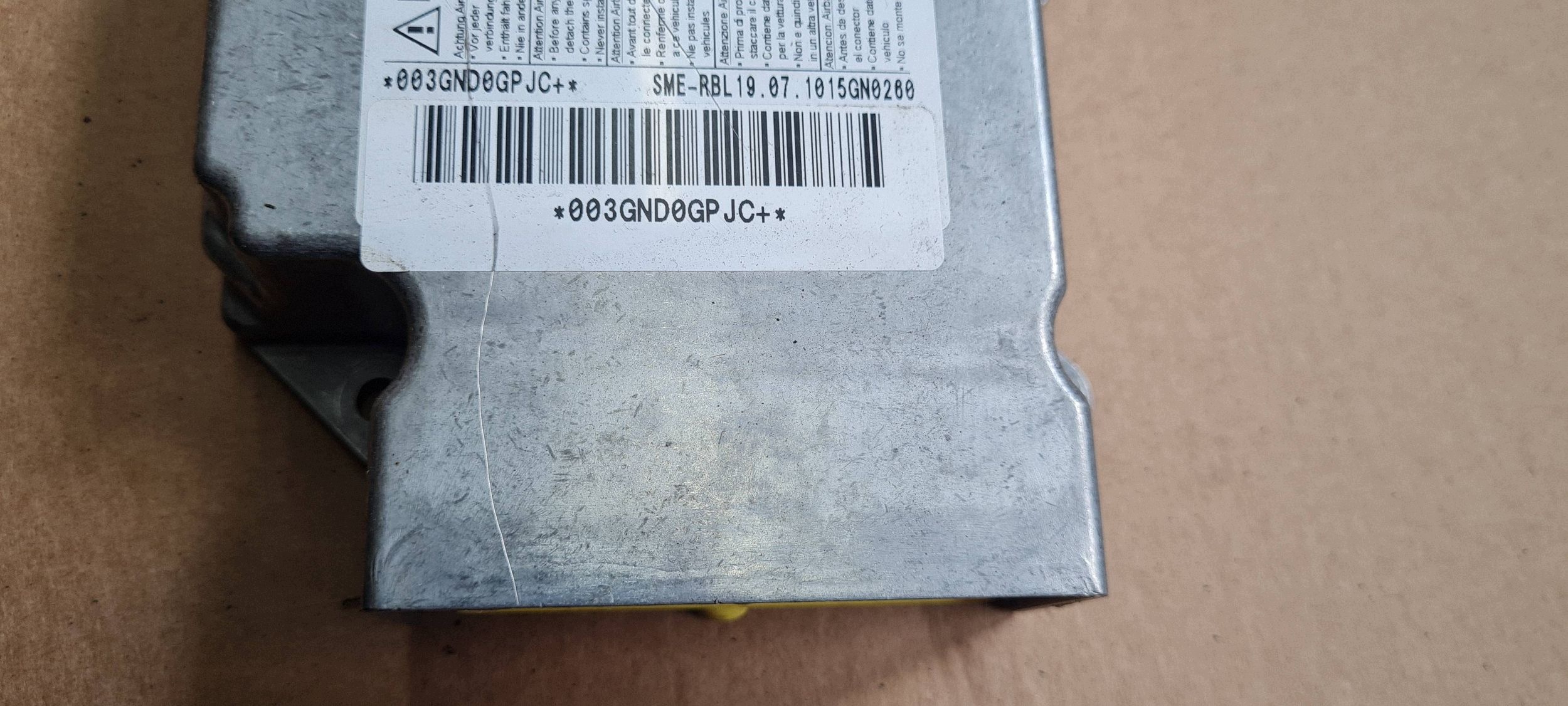 Q5 8R Module SENSOR Airbag Airbag Unité de contrôle 8R0959655F