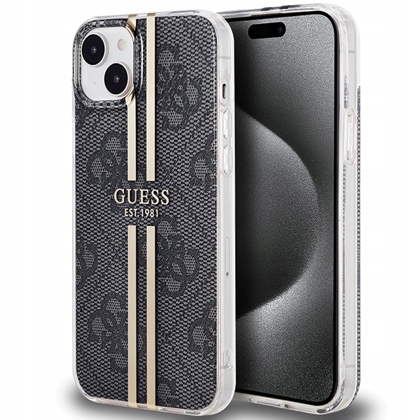 Guess GUHCP15MH4PSEGK iPhone 15 Plus 14 Plus 6.7" černý/černý hardcase I