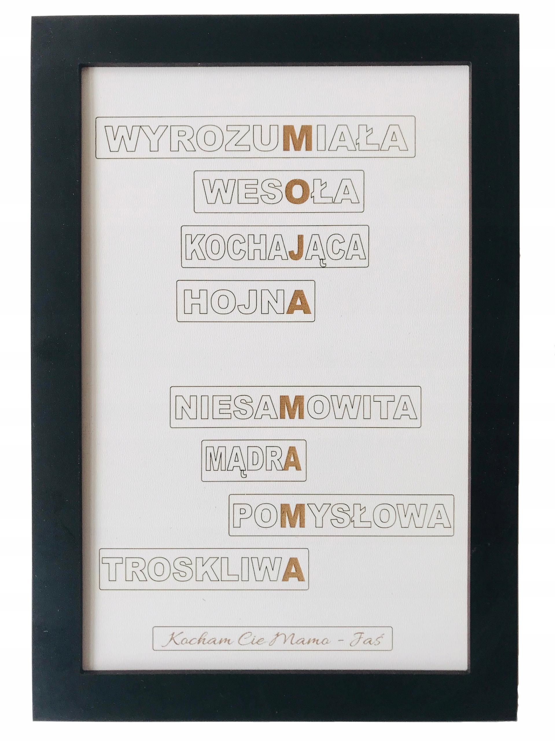 

Ramka na Dzień Mamy Matki na Prezent