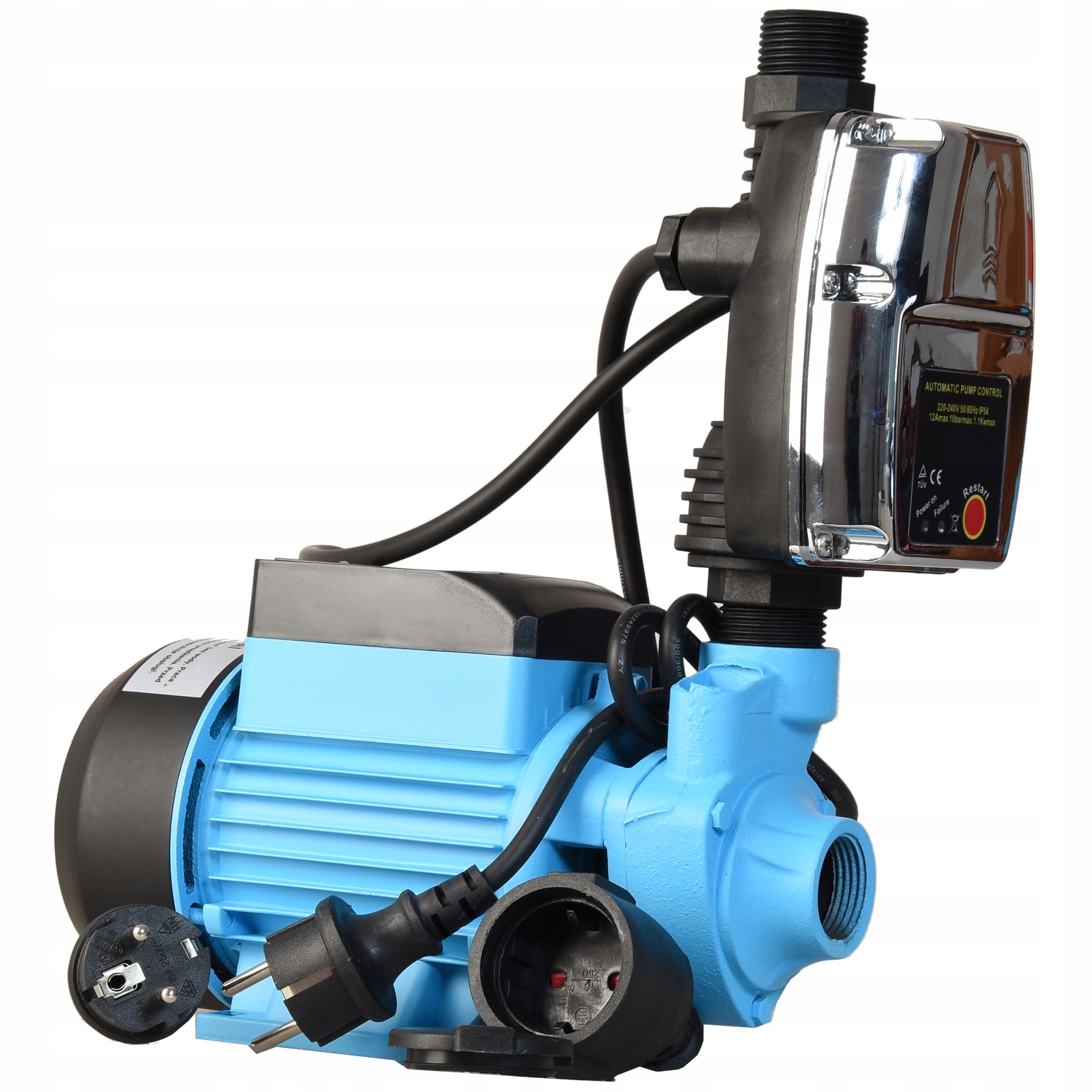 HYDROFOROVÁ VODNÍ PUMPA QB 60 AUTOMAT CSK 5 HYDROFOR REGULÁTOR 2100 L/H Výrobce BG-INVEST