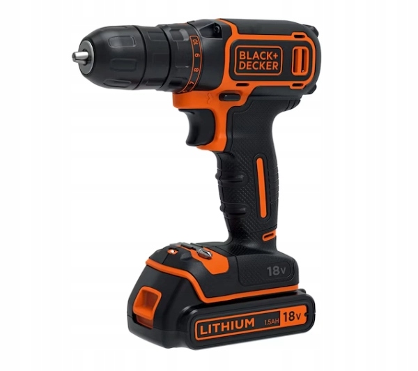Wiertarko-wkrętarka akumulatorowa Black&Decker BDCDC18-QW