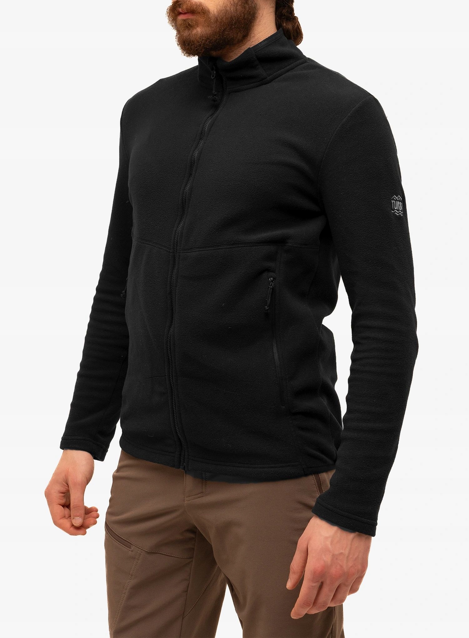 Mikina fleecová Turbat Classic Fleece – černá XXL