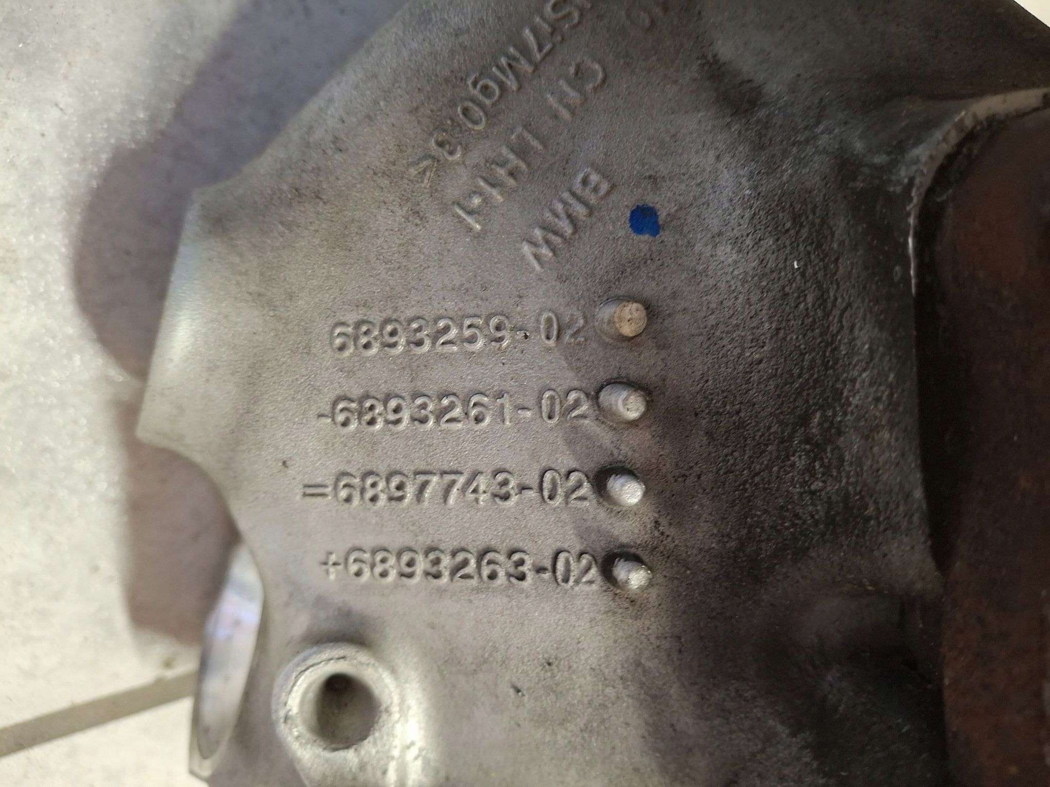 swing front left BMW I4 G26 2020R->