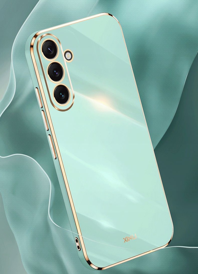 ETUI GLAMOUR GOLD CASE ELEGANCKIE DO SAMSUNG GALAXY A54 5G + SZKŁO 9H Kolekcja Glamour