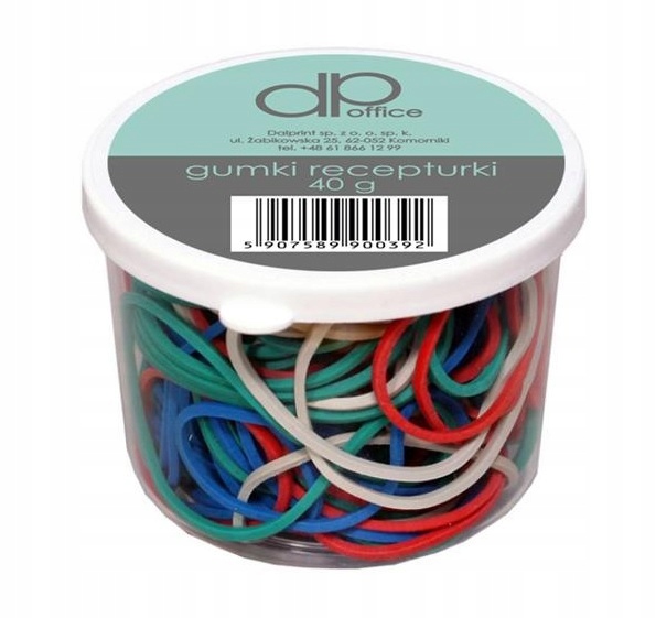 

Recepturka Gumki Recepturki 40G