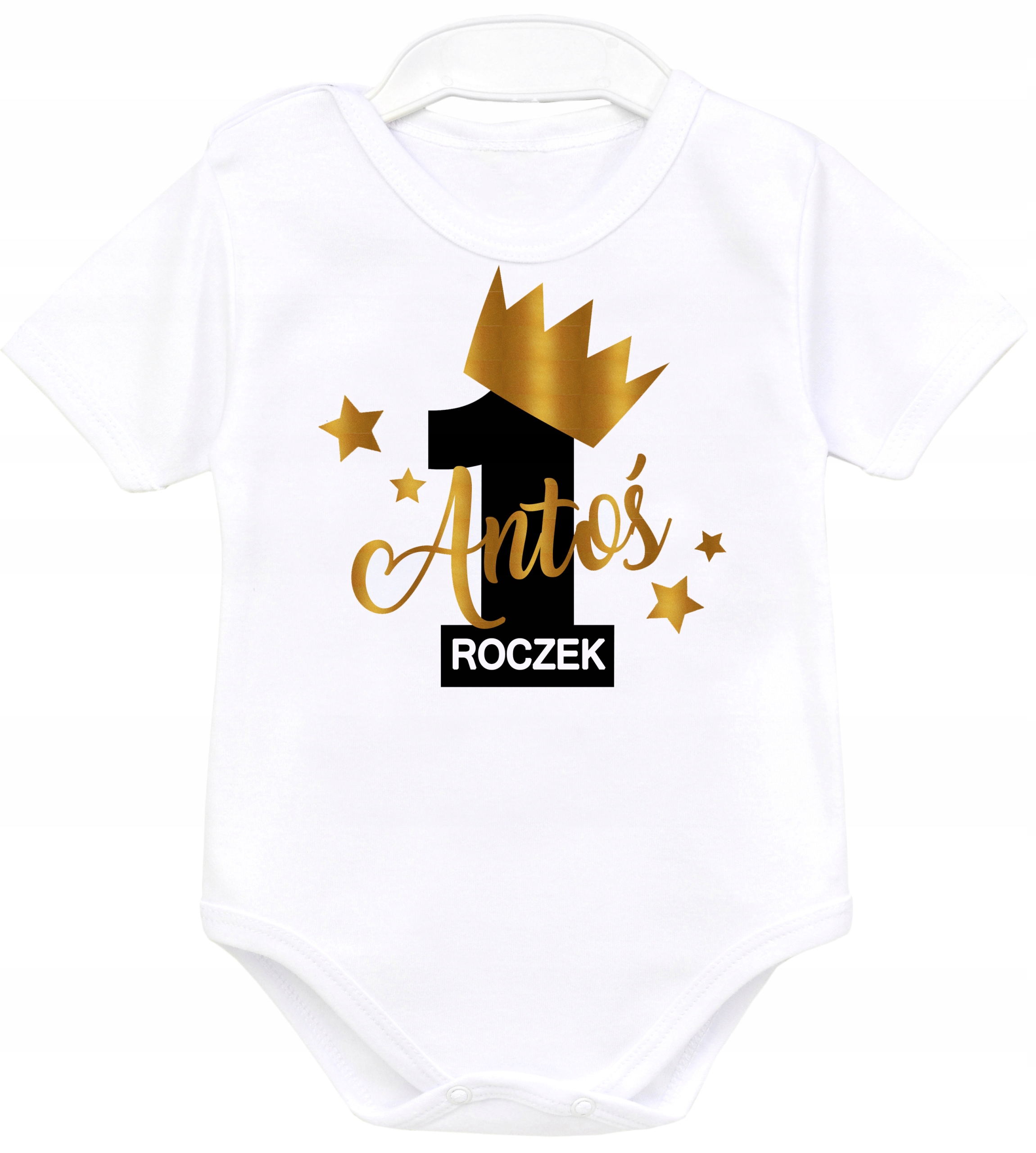 

Body kr. rękaw Pierwsze Urodziny Roczek Rok r. 86