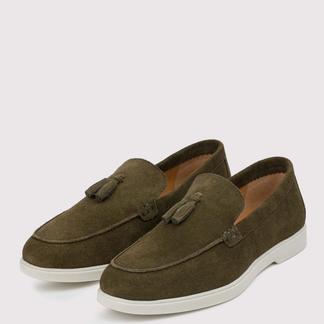 Tmavě zelené pánské mokasíny Pako Lorente, velikost vel