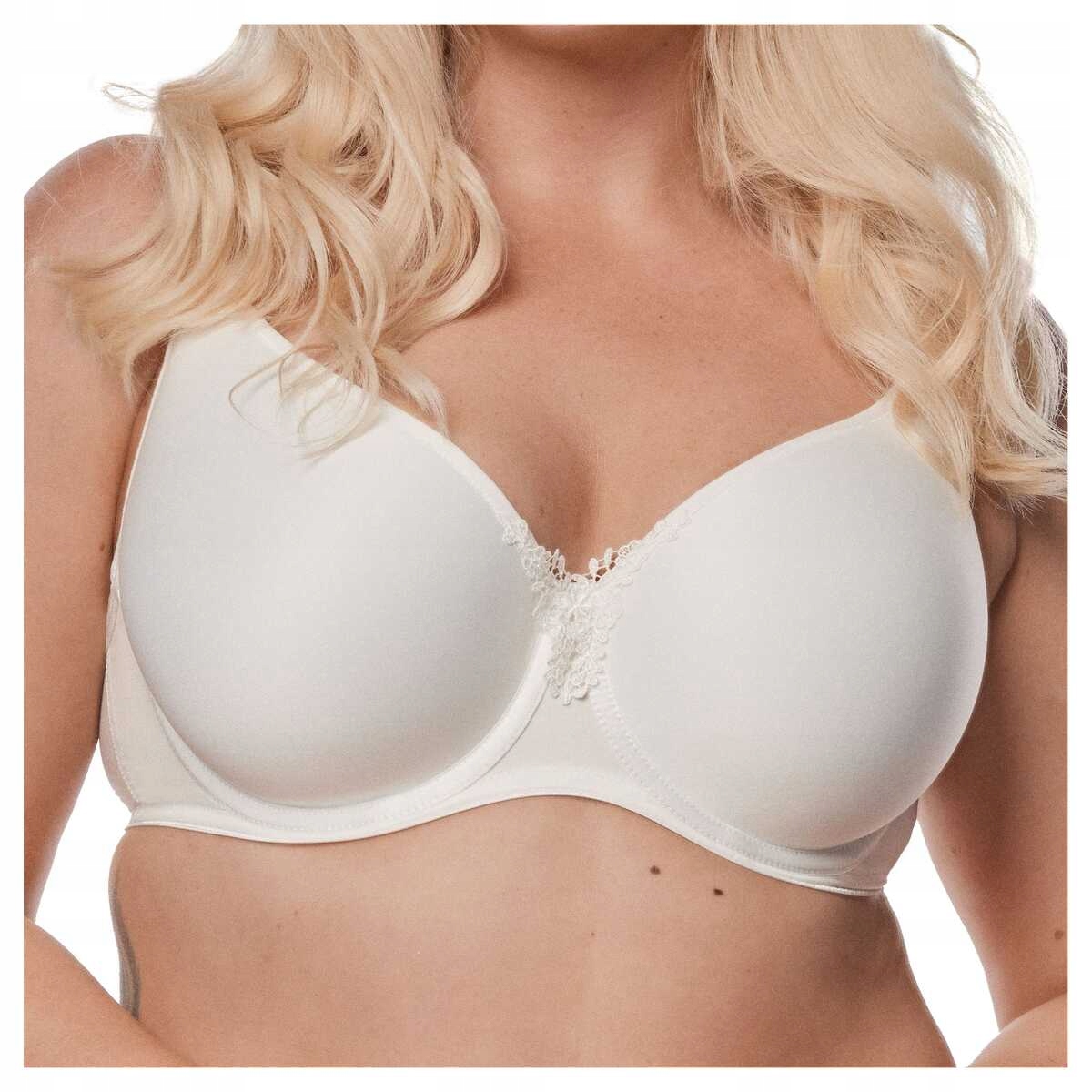 Niplex Podprsenka vyztužená hladká podprsenka Anita big mléčná 80I