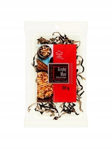 Levně 7 x House of Asia Houby Mun krájené sušené 30 g