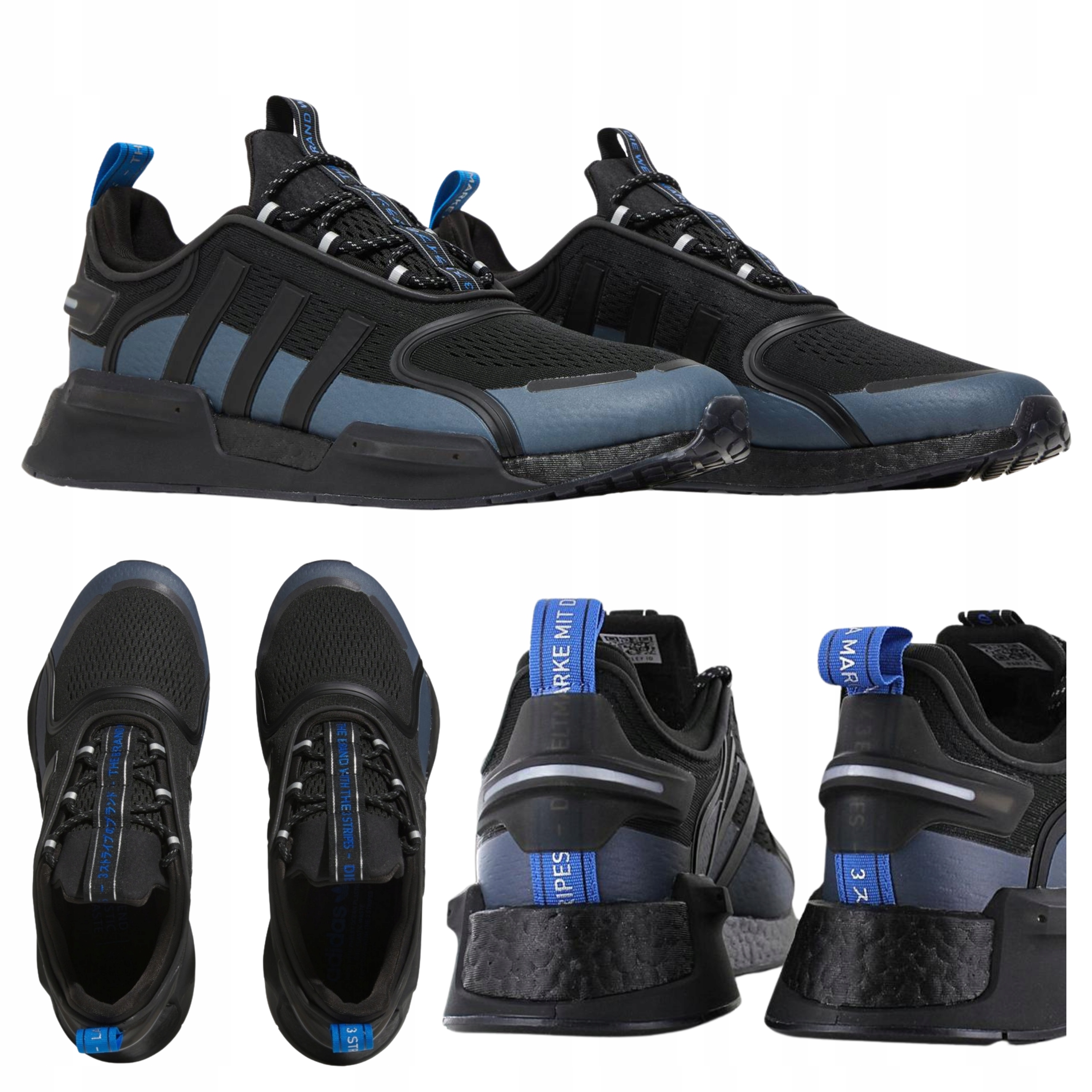 Sportovní boty Pánské Lehké Černé Pohodlné Adidas NMD_V3 Vel. 38