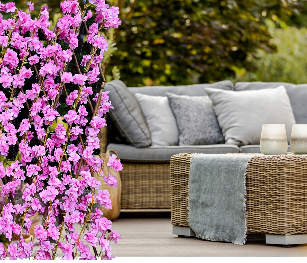 Umělá clona Rostliny Kryt na balkon Zeď