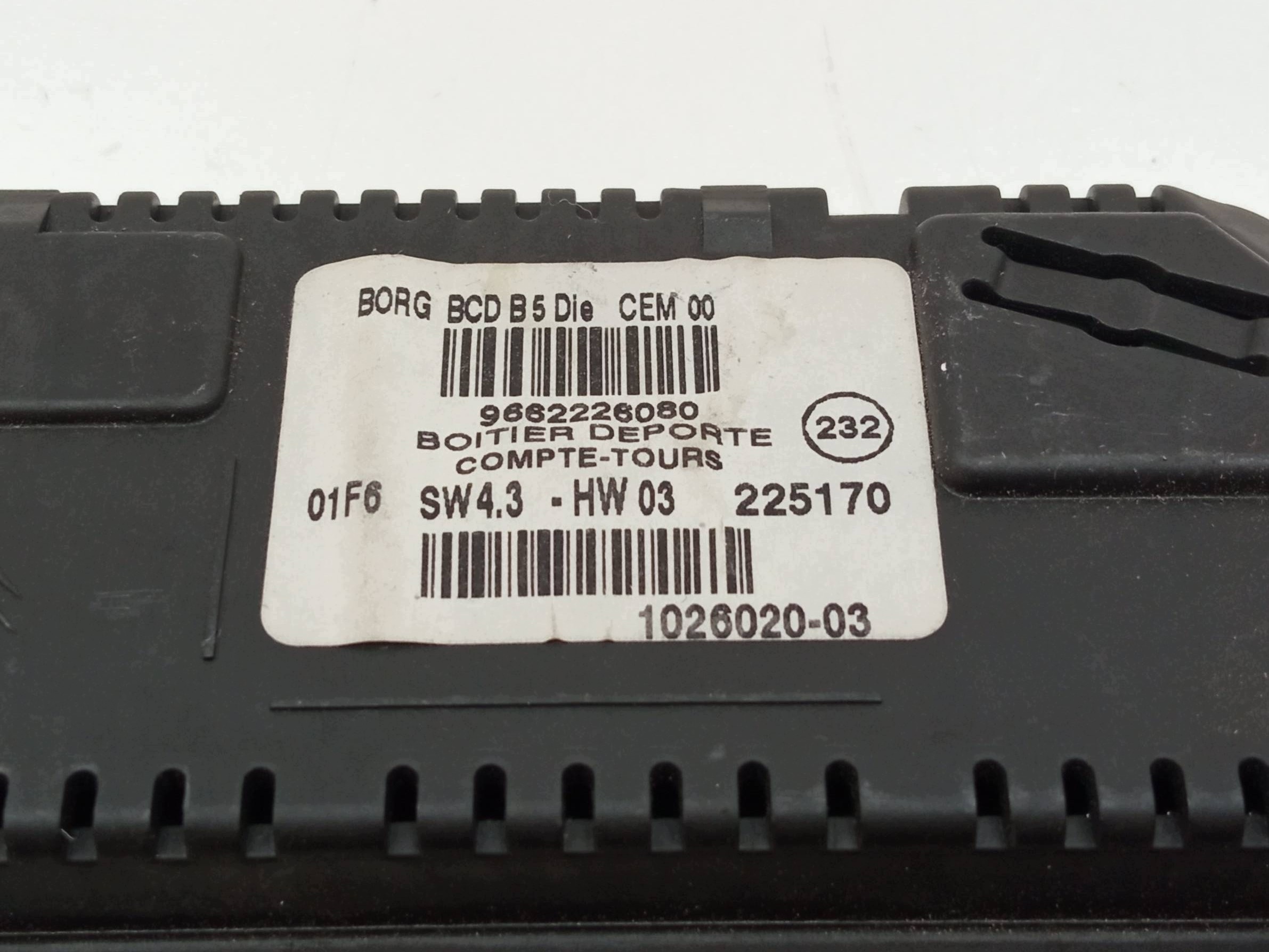 Schermo RADIA 9662226080 Citroen C4 e (2004-2010)