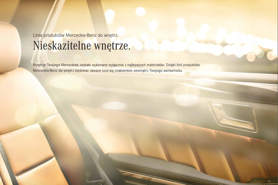 ZESTAW DO CZYSZCZENIA WNETRZA MERCEDES EAN 10605271