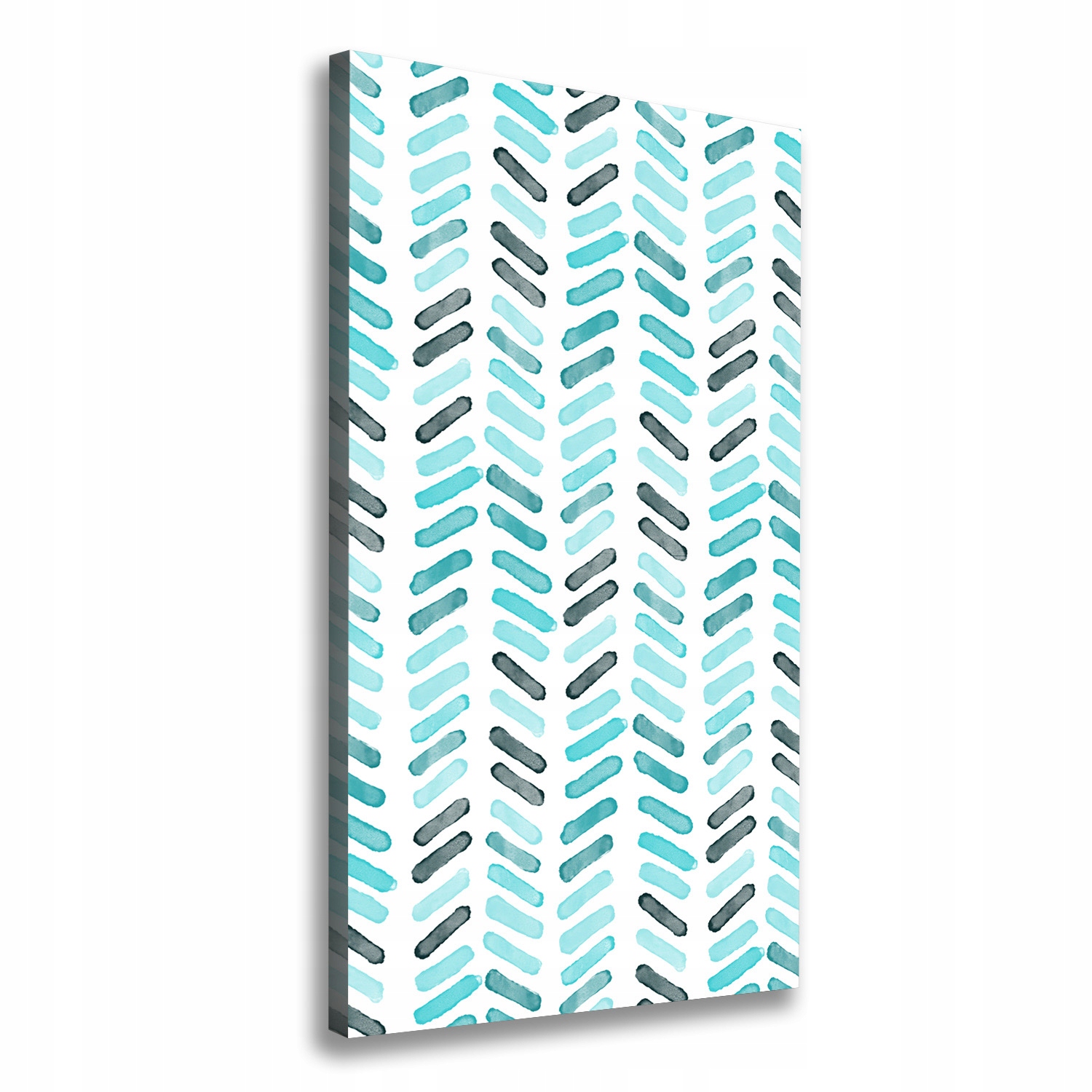 

Foto obraz na płótnie Niebieska jodełka 50x100 cm