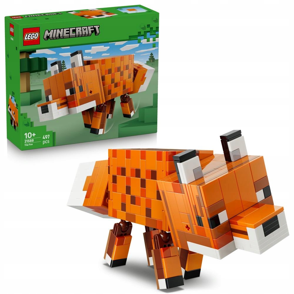 Lego 21588 Minecraft Liška