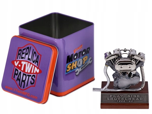 Sada Model motora Harley Shovelhead Flat, Model v mierke 1:6, Darček