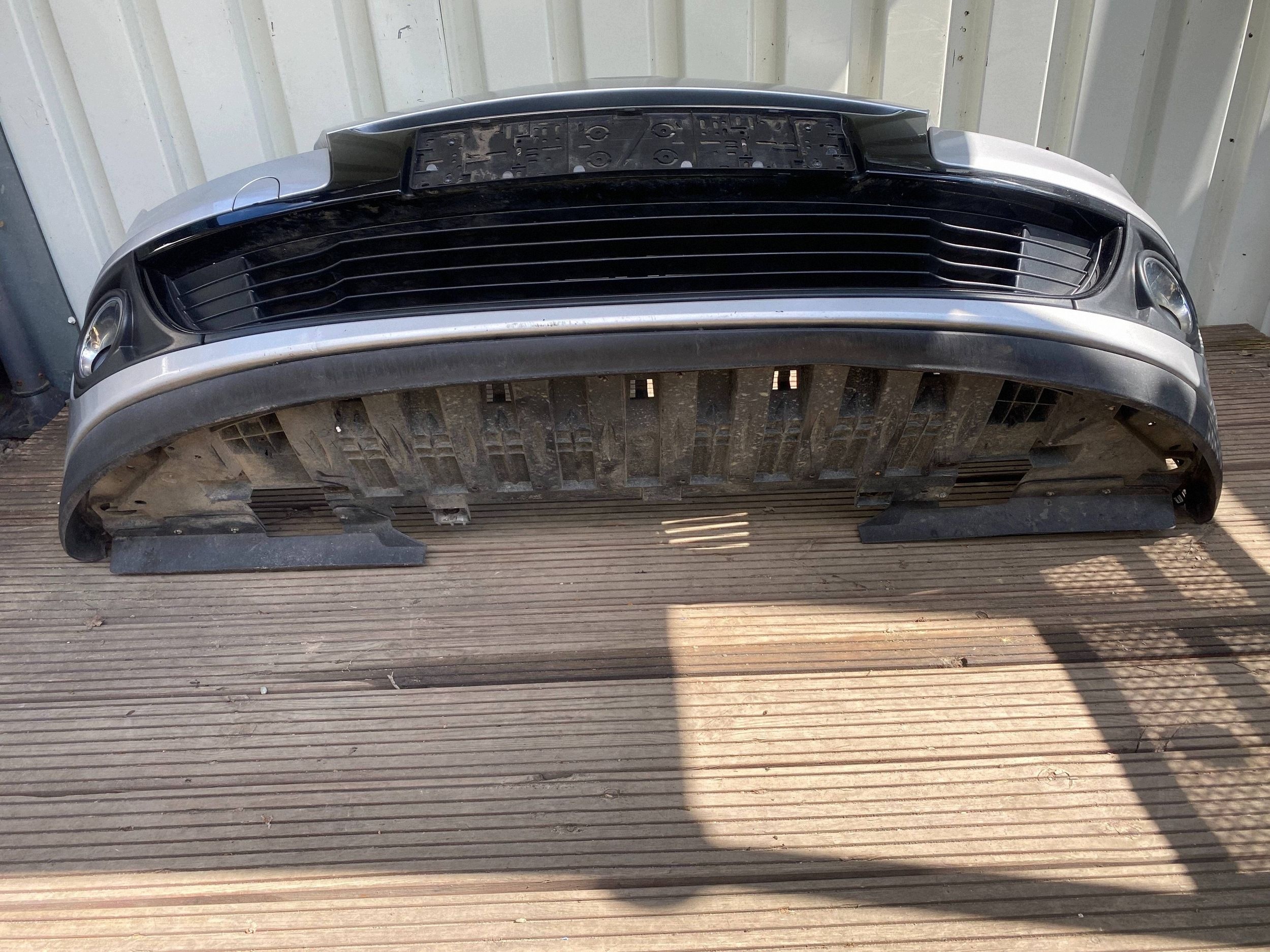 RENAULT MEGANE III LIFT KOMBI complete bumper front front SREBRNY