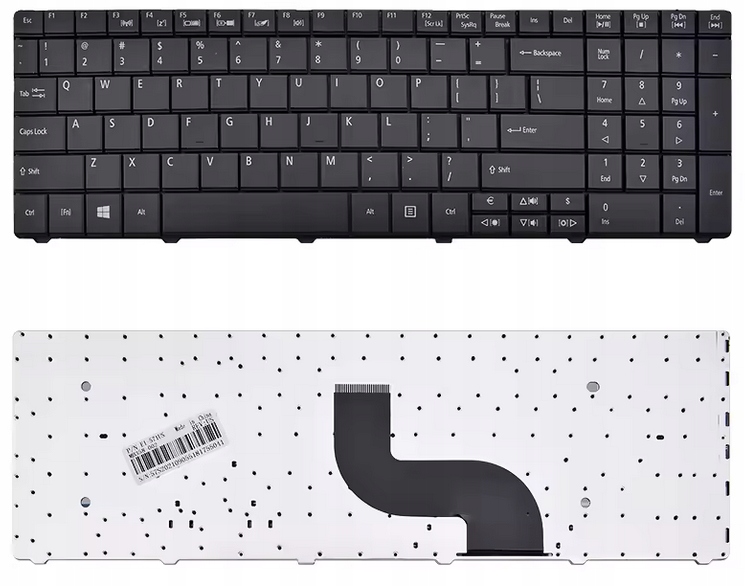 Klávesnica pre Acer Aspire E1-521 E1-531 E1-571 Travelmate P253-MG P453-M