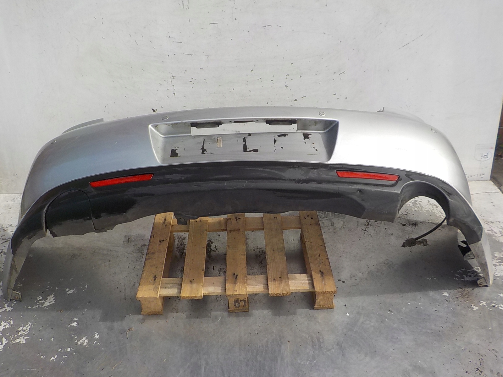 684 MAZDA 6 II HB bumper rear part rear