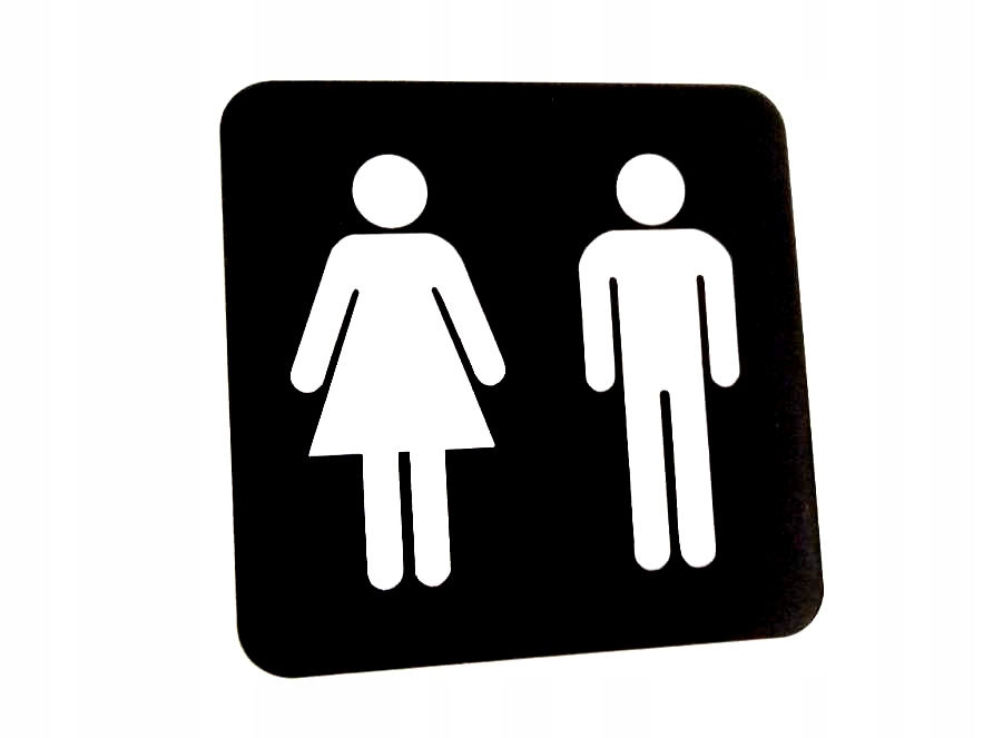 TABLICZKA toaleta WC 10x10 cm emblemat GRAWER znak Marka inny