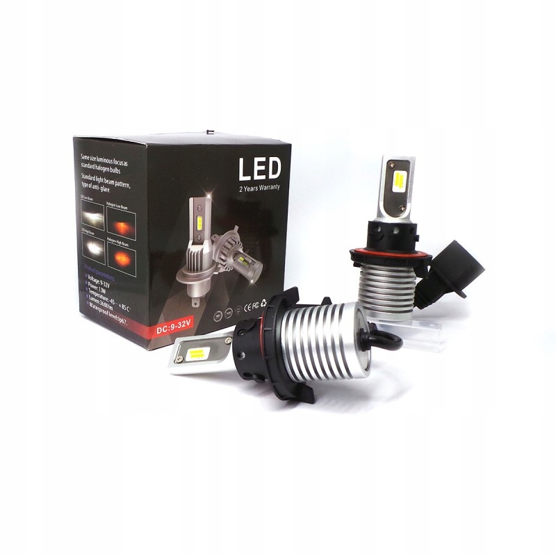 Led žiarovky H13 9V-32V Canbus Csp 2ks silné