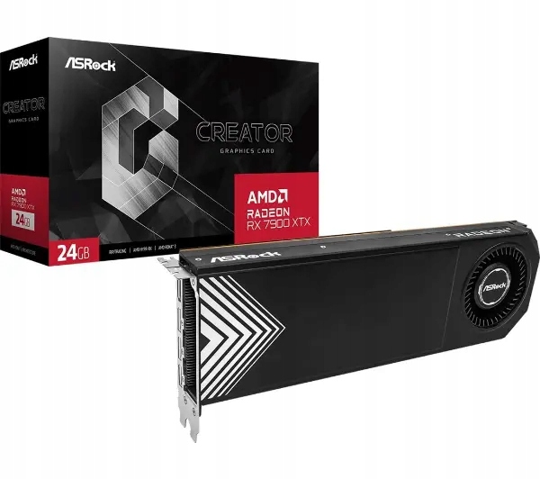 Karta graficzna ASrock Radeon Rx 7900 Xtx Creator 24GB GDDR6 384bit Fsr