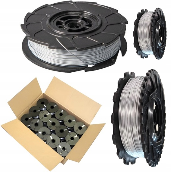 Nerezový vázací drát 20 cívek pro vazač Makita pro výztuž 1,0 mm