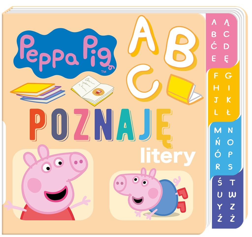 

Świnka Peppa Poznaję litery A B C Literki