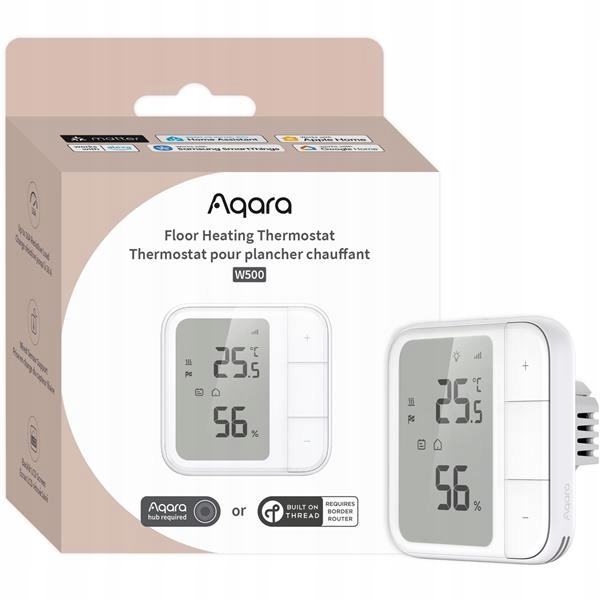 Aqara Floor Heating Thermostat W500 Termostat pro podlahové vytápění Ut
