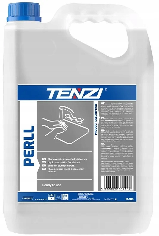 

Tenzi Perll Mydło W Żelu O Zapachu Kwiatowym 5L