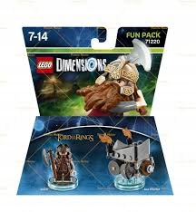 Lego Dimensions 71220 Zábavný Paket Pán Prstenů Gimli