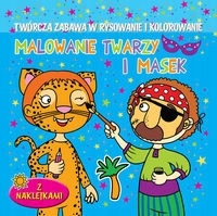 Malowanie Twarzy i Masek - Niebieska