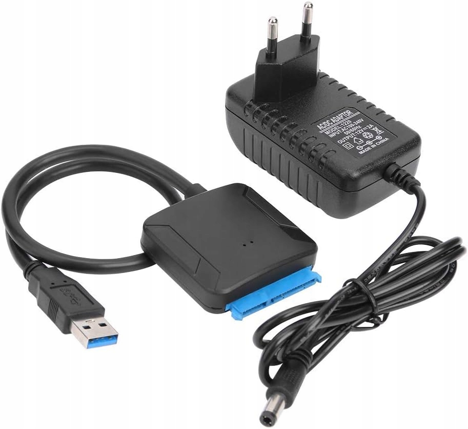 Adapter Sata Usb, Usb 3.0 na Sata III, adapter do dysku twardego 2,5" 3,5"