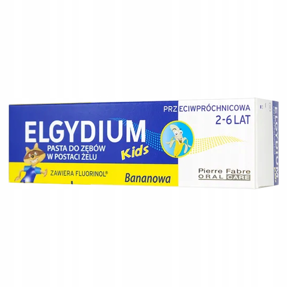 

Elgydium Kids Pasta bananowa do zębów 50 ml