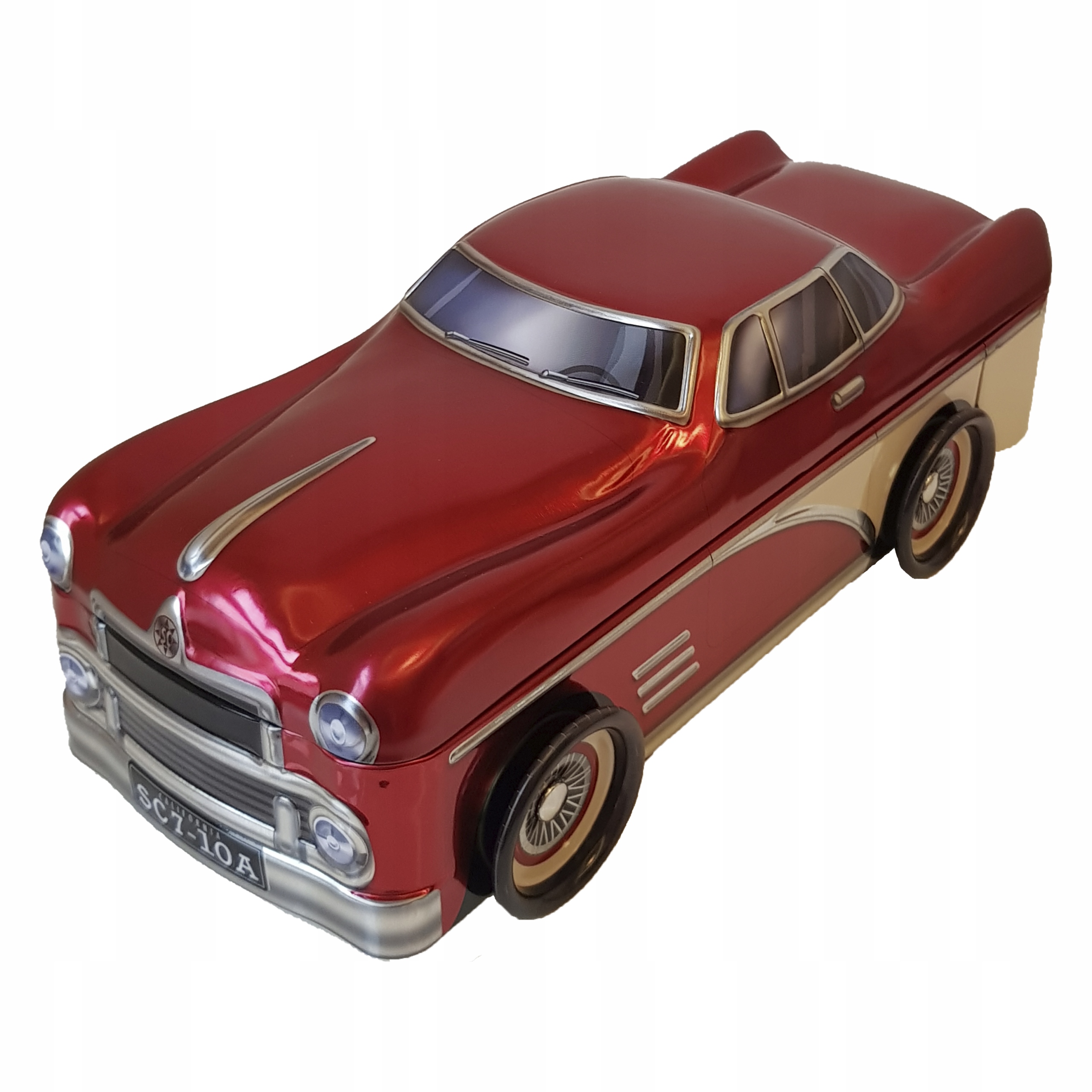 POJEMNIK METALOWY SAMOCHÓD LIMUZYNA PREZENT