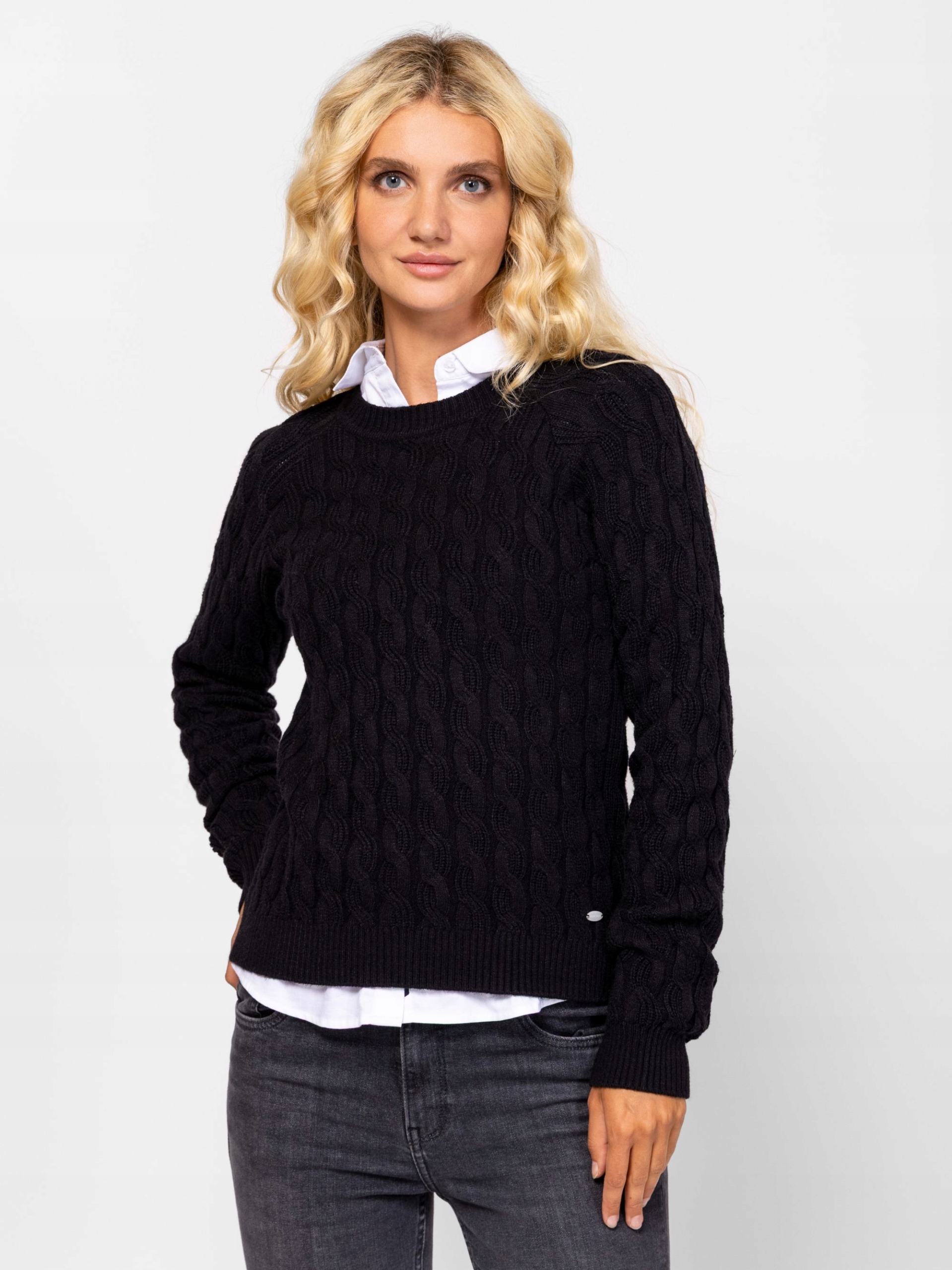 Heavy Tools Dámský Svetr Kardigan Hava Black Černý L