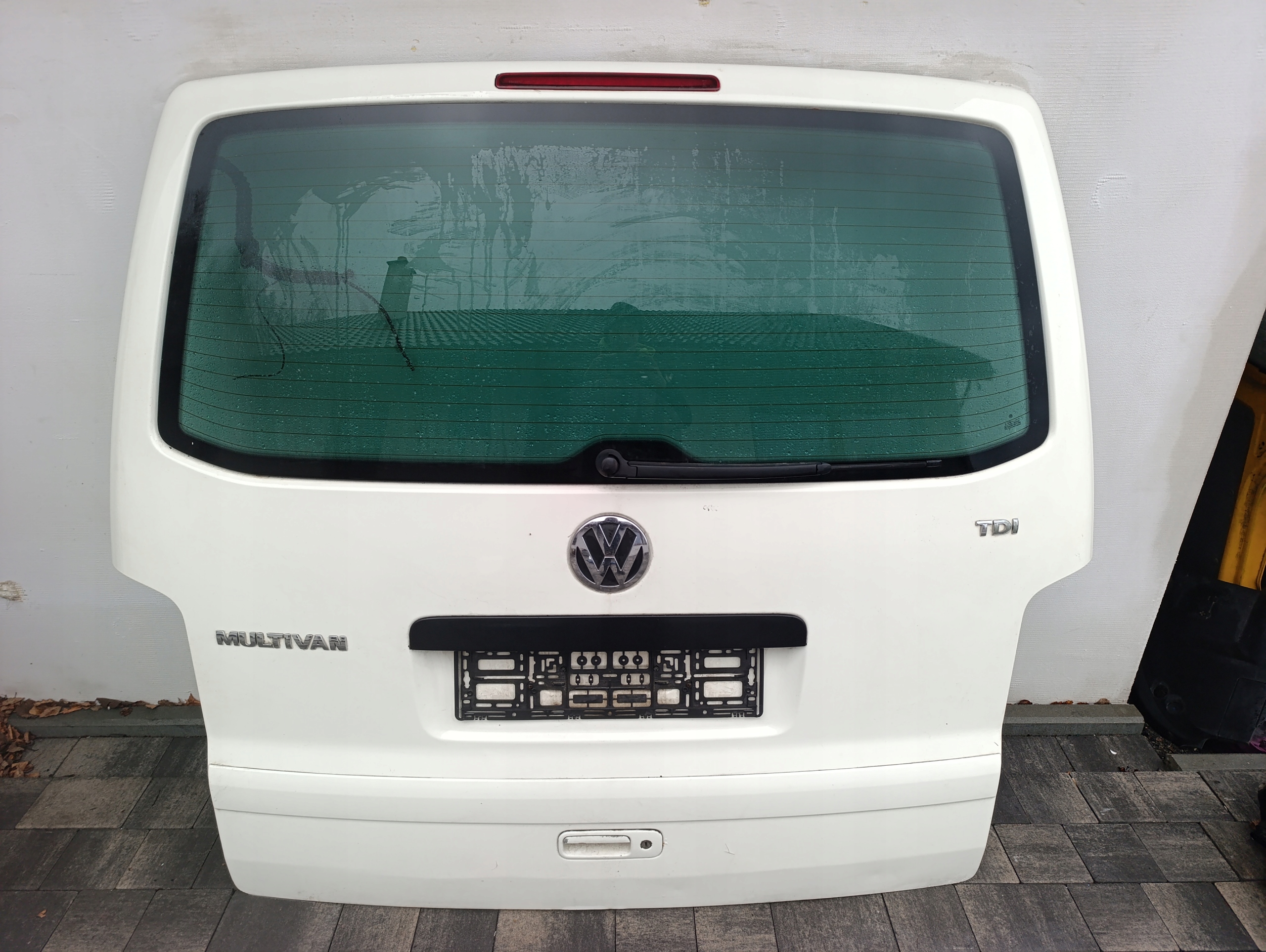 trunk door cover boot rear part VW T5 T5 LIFT biala
