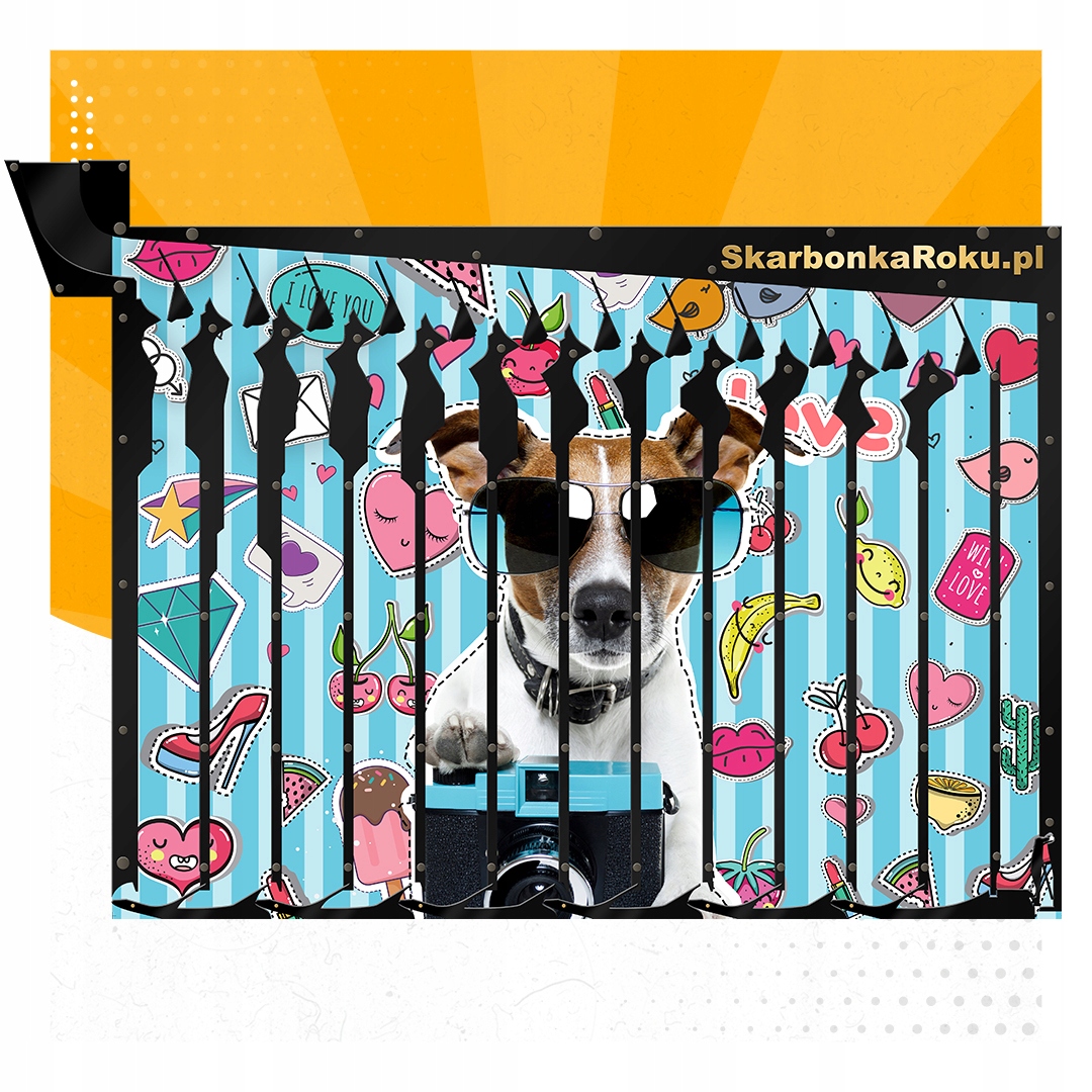 

dla dziewczynki Skarbonka z Pieskiem