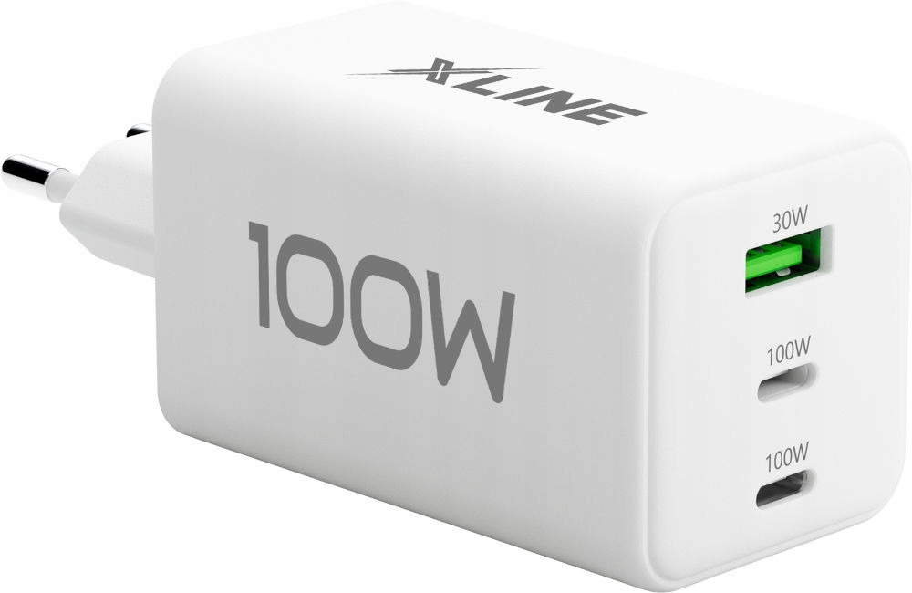 Ładowarka sieciowa Xline WCG1003W 100W Biały
