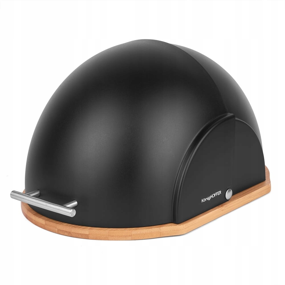 

Chlebak metalowy z deską bambusową Galaxy