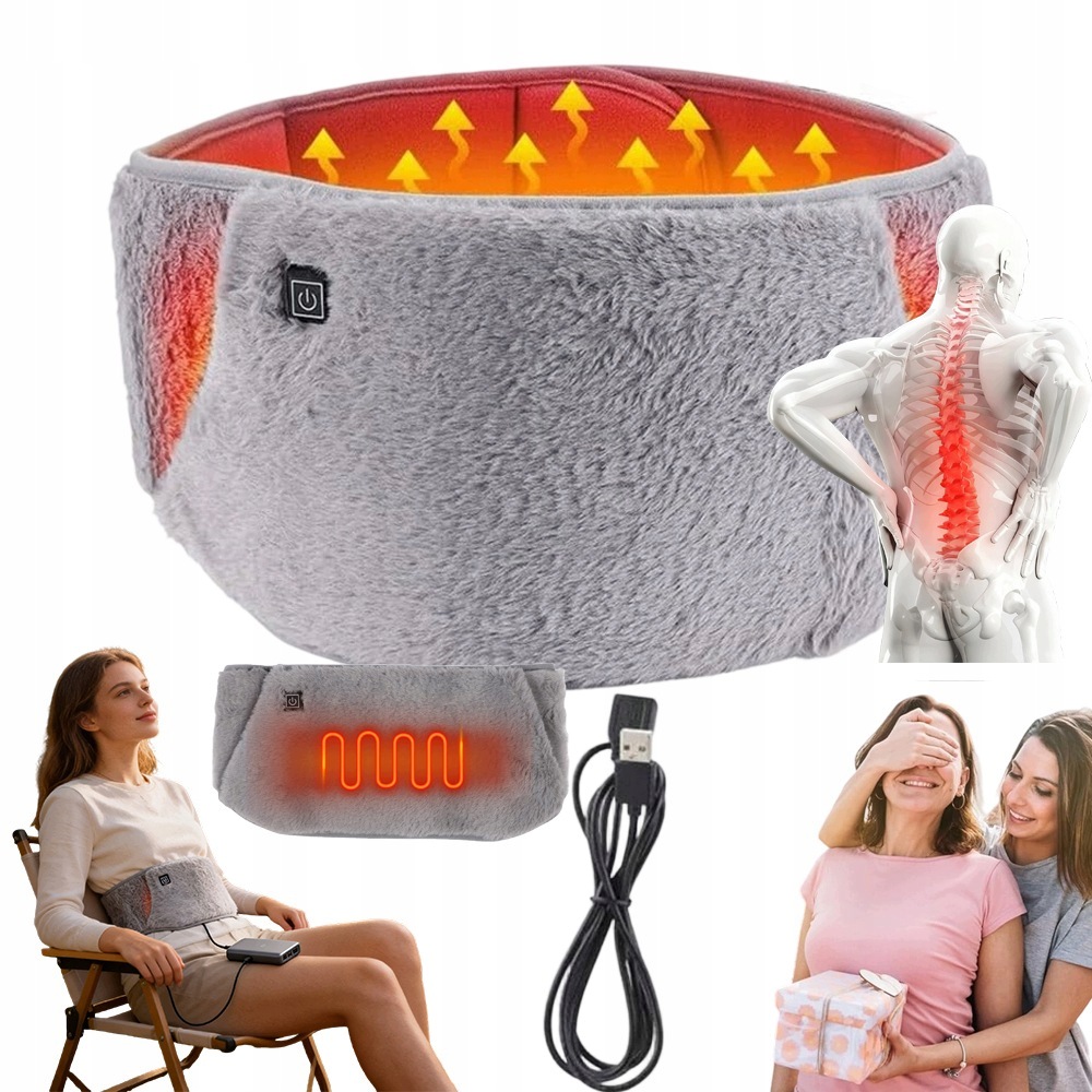 Bederní Hřejivý Pás 105 CM – Podpora Páteře A Úleva Od Bolesti V Bedrech