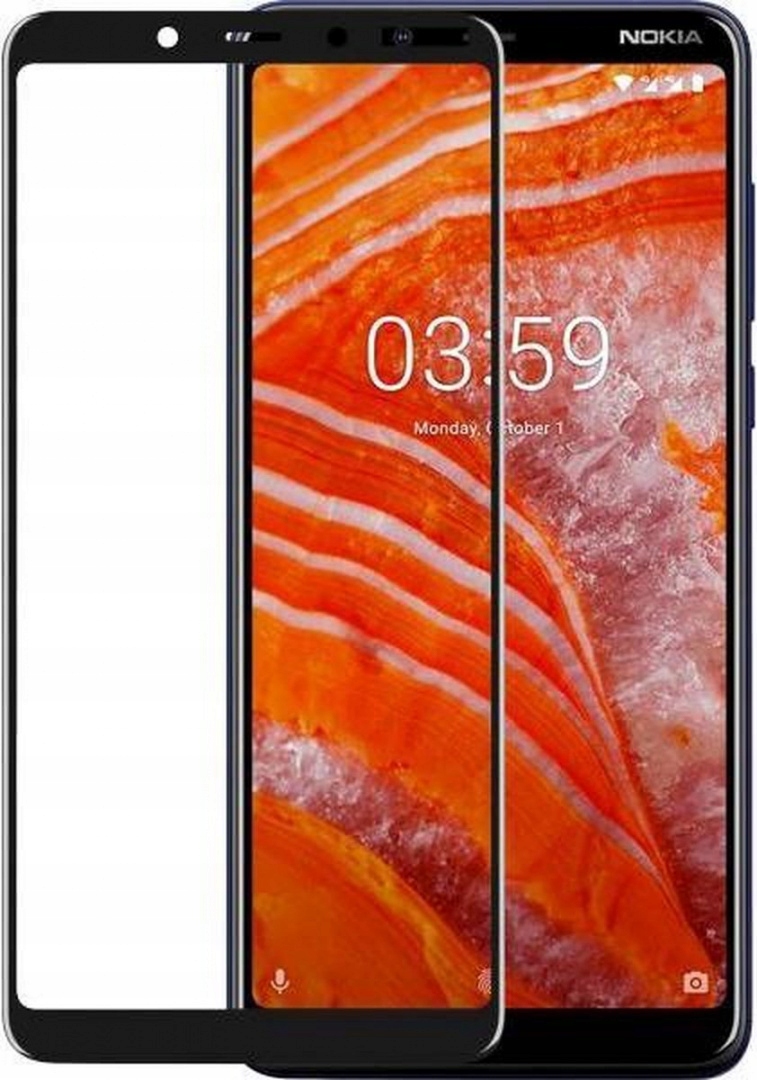 Nokia 3 1plus Tempered Screen Protector czarny Producent Inna