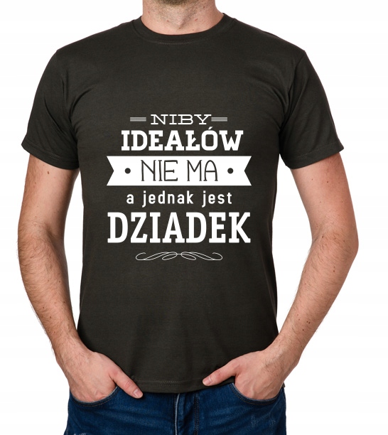 

koszulka Super Najlepszy Idealny Dziadek prezent