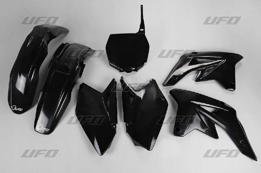 Ufo Sada Plastov Suzuki Rmz 250 '07-'09 Farba Čierna